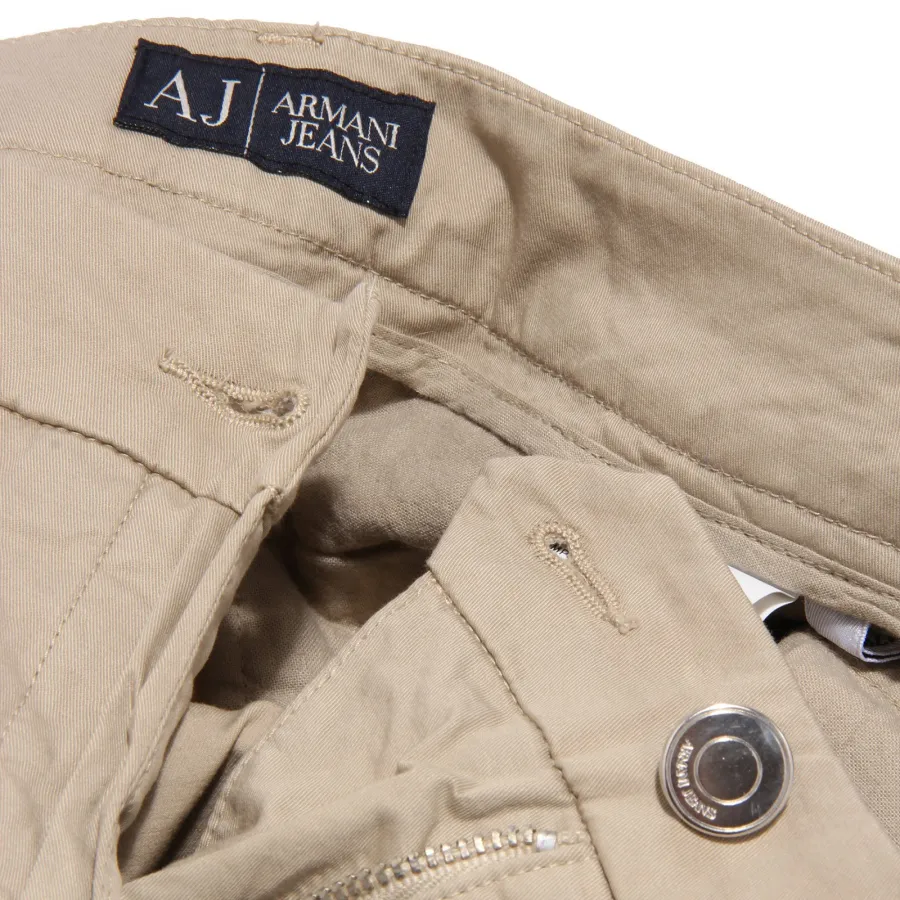 4050Z pantalone donna ARMANI JEANS beige trouser cotton woman