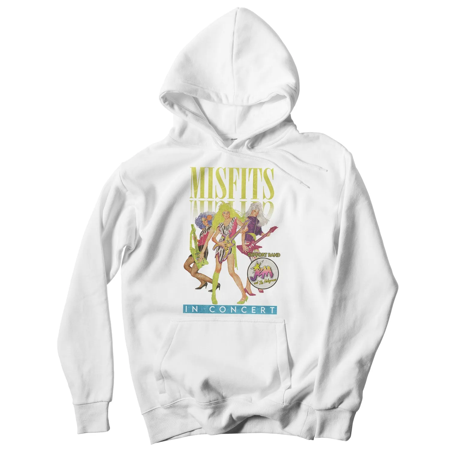 Felpa Misfits - Live concert Jem - Cartoon anni 80 #chooseurcolor
